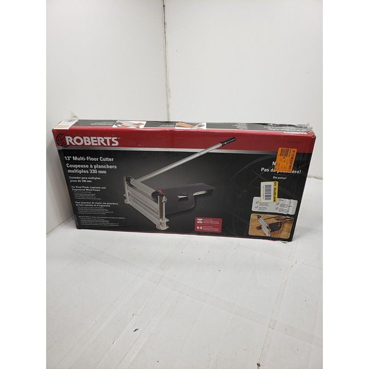 Roberts 13 in. Multi-Floor Cutter with 0 to 45 Degree Miter Guide