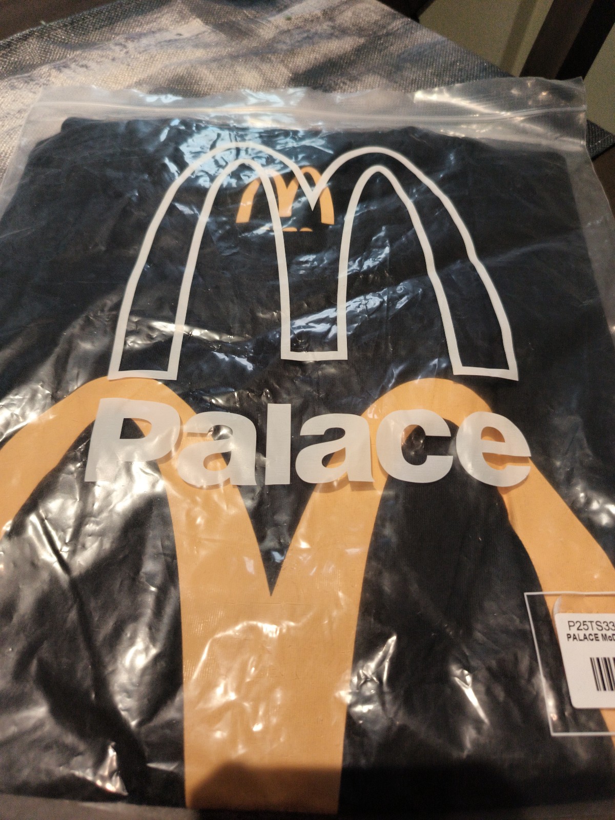 Palace McDonald t-shirt men's extra large black