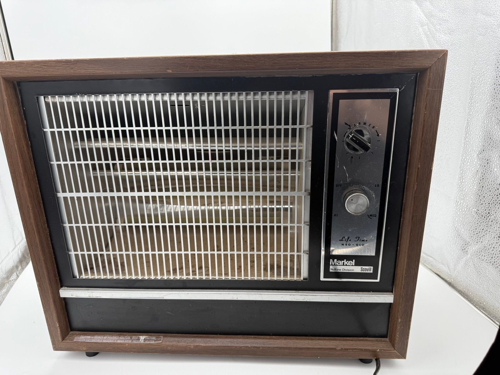 Vintage Markel NuTone Scovill Automatic Heater 358TN - Watts 1500