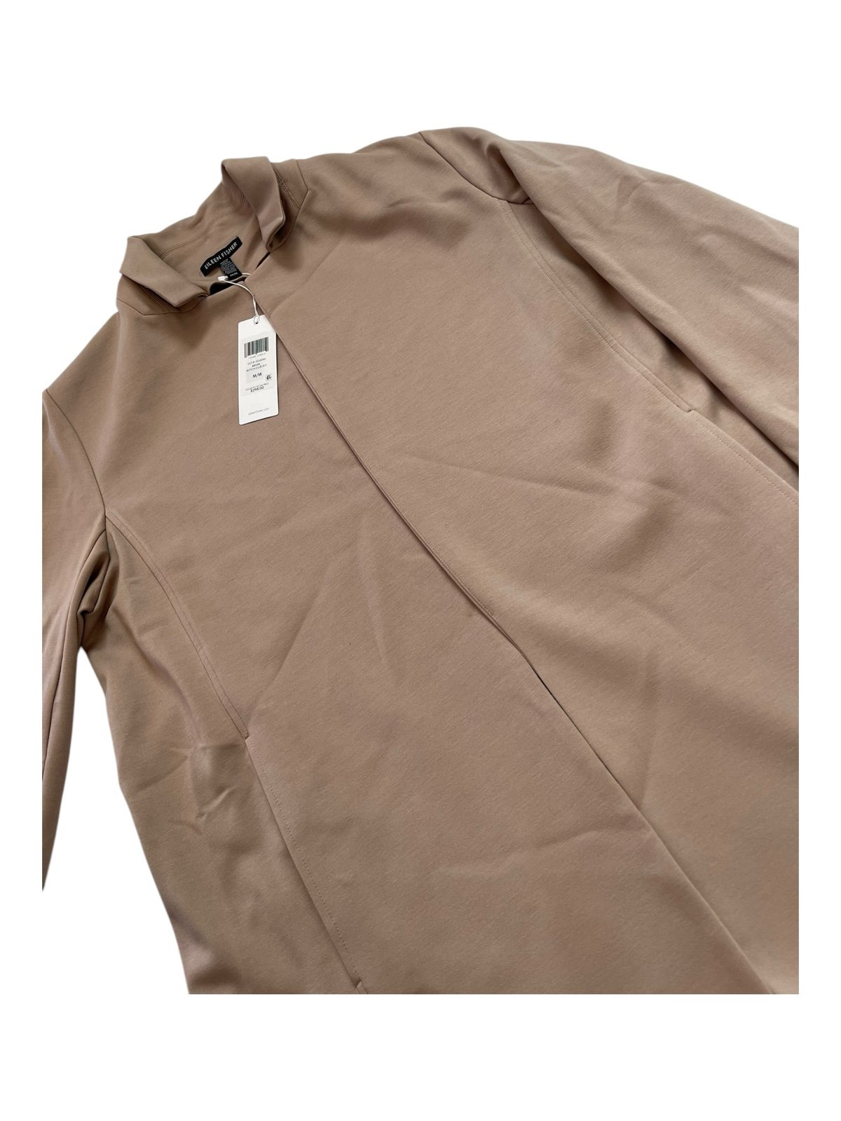 NWT Eileen Fisher Flex Tencel Ponte Notch Collar Jacket MSRP 298 Size Medium