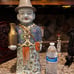 Antique Chinese JINGDEZHEN Famille Rose Figure Statue Late Qing Dynasty