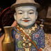 Antique Chinese JINGDEZHEN Famille Rose Figure Statue Late Qing Dynasty