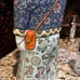 Antique Chinese JINGDEZHEN Famille Rose Figure Statue Late Qing Dynasty