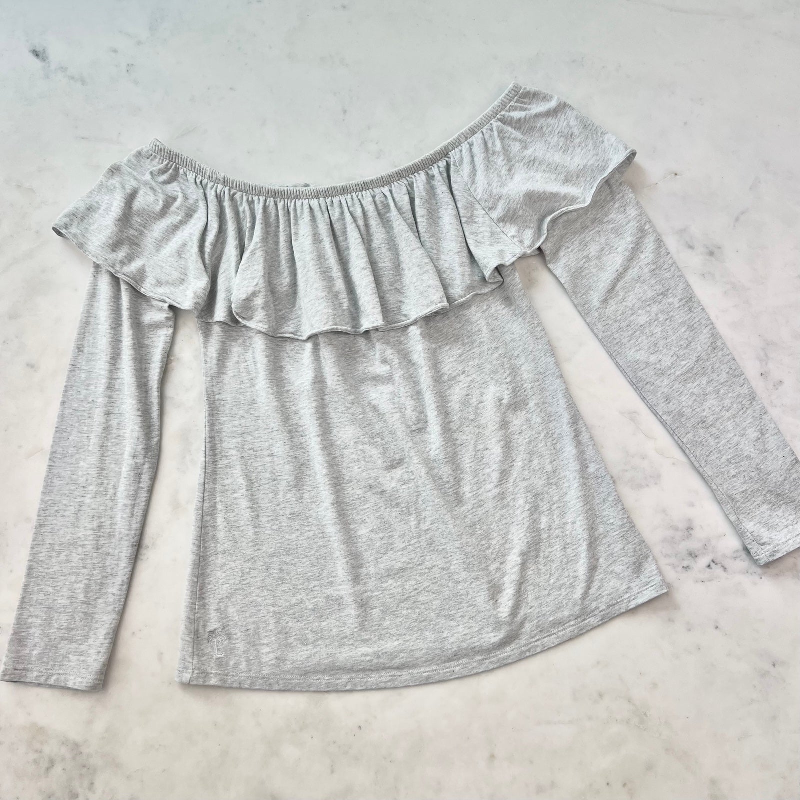 Lilly Pulitzer Augustus Off the Shoulder Ruffle Top ~ Size XS