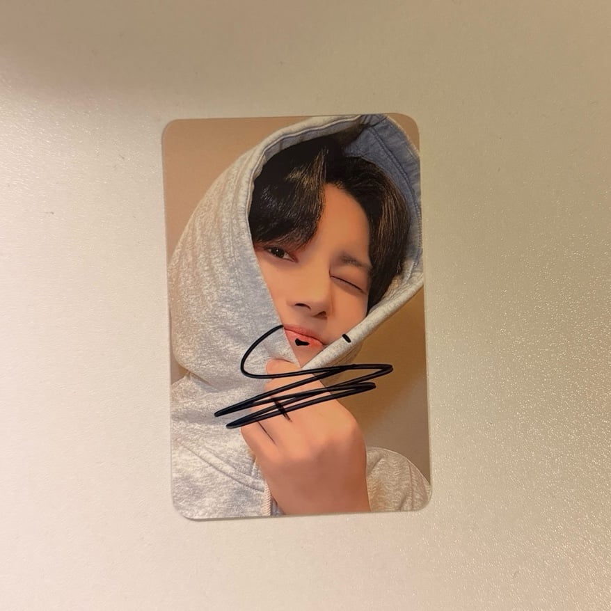 Wooyoung Signed Will Hoodie POB