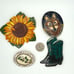 4 Stillwater Arts Ceramic pins