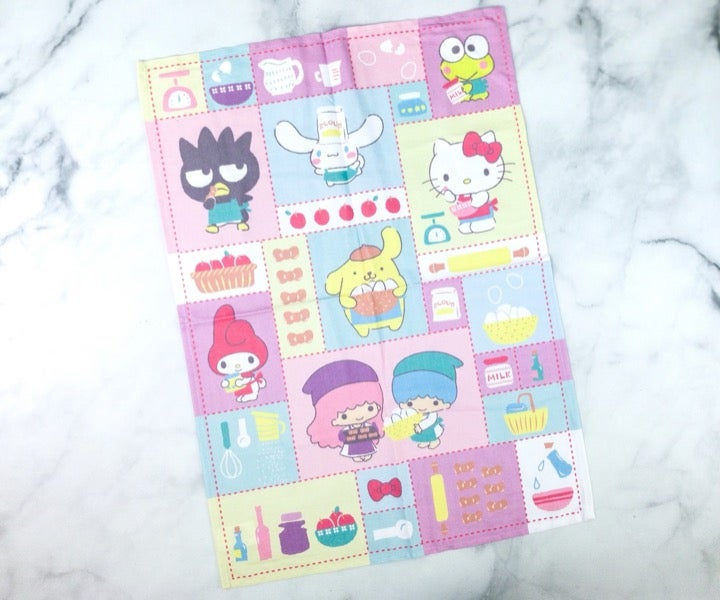 Sanrio Hello Kitty & Friends Box Kitchen Towel