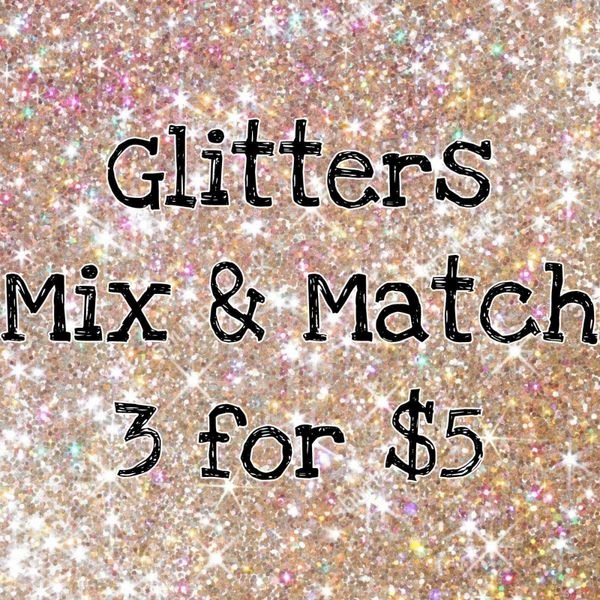ALL NAIL GLITTERS UNIQUE DESIGNS