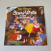 Rare ~ Disney Snow White Storybook Vinyl