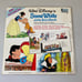 Rare ~ Disney Snow White Storybook Vinyl