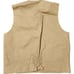 Wyoming Traders Vest Brown Camel Canvas Mens XL Button Up Western Lined