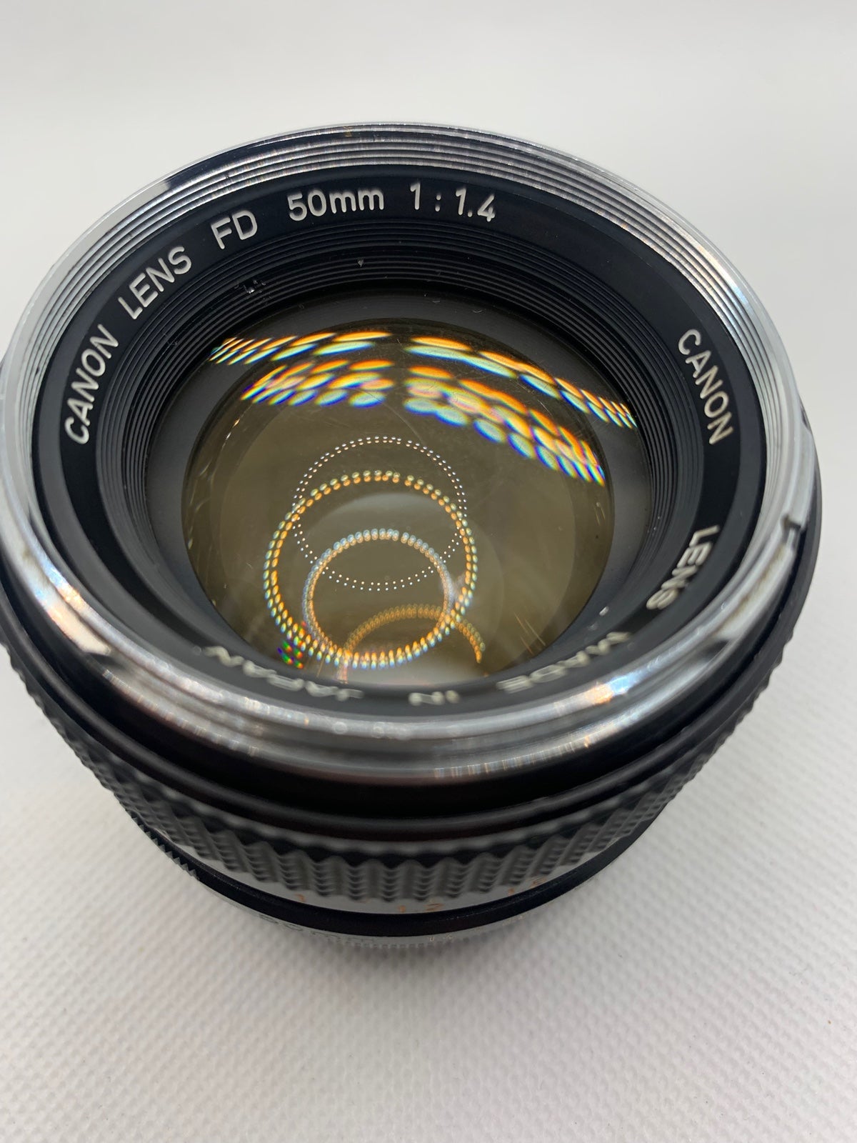 Canon Fd 50mm 1.4 lens