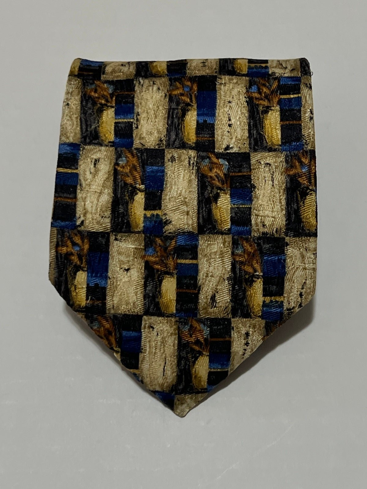 NWOT Vintage Luxury Ermenegildo Zegna Disengo Esclusivo Luxury 100% Silk Necktie