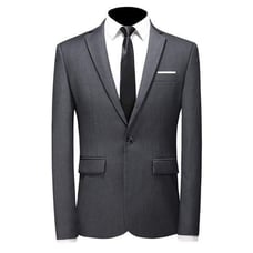 Mogu Men’s Gray Jacket Size 34 NWT