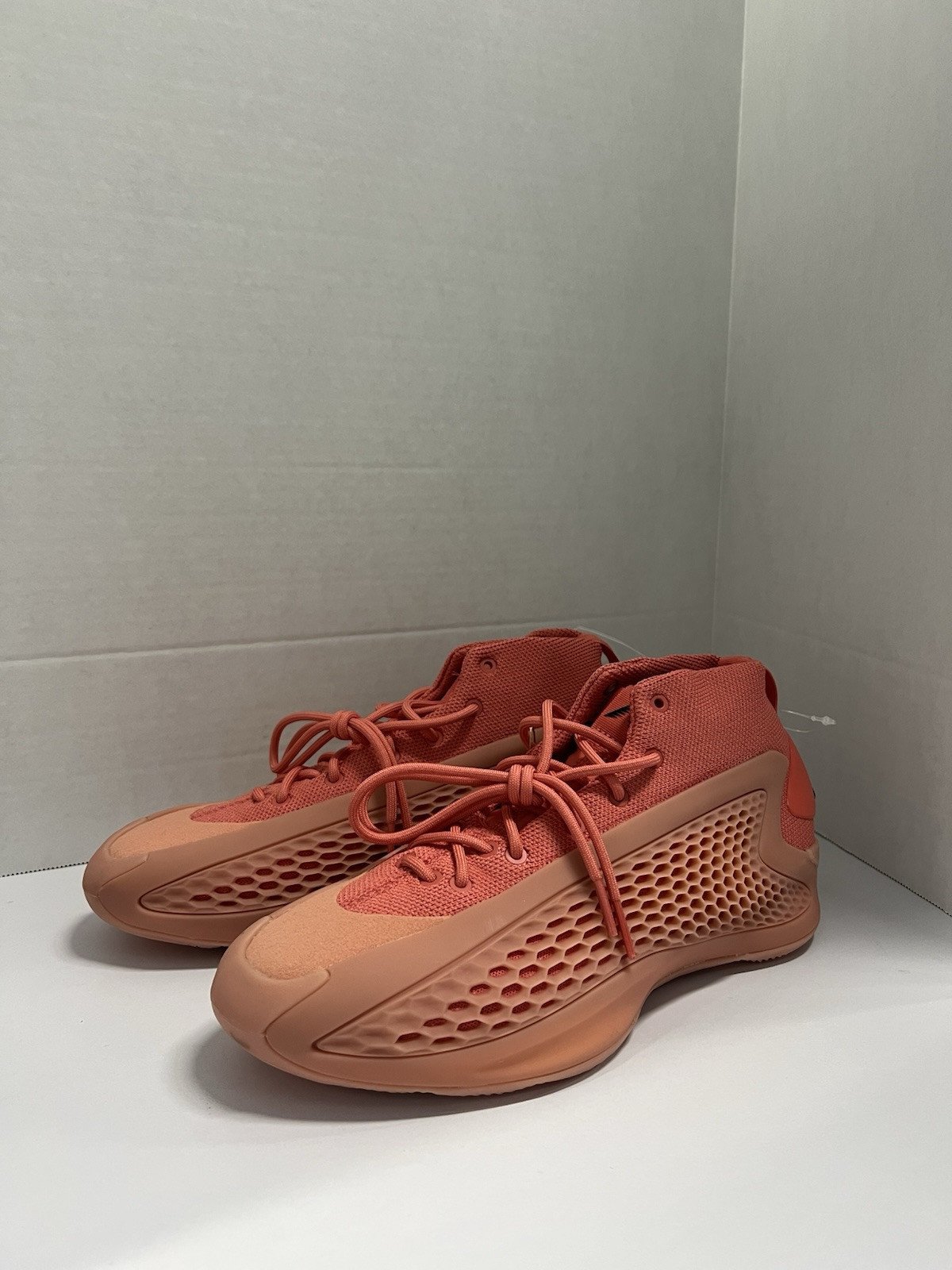 Adidas AE 1 Georgia Red Clay IF1863 Size 14.5 Anthony Edwards basketball sneaker