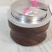 SWANKY ELEGANT WOOD ACCENT COFFEE ESPRESSO TAMPER TAMPING TOOL 15 OZ WEIGHT
