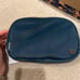 NWT Lululemon Everywhere Belt Bag Velour ColourGreen Jasper/Gold