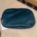 NWT Lululemon Everywhere Belt Bag Velour ColourGreen Jasper/Gold
