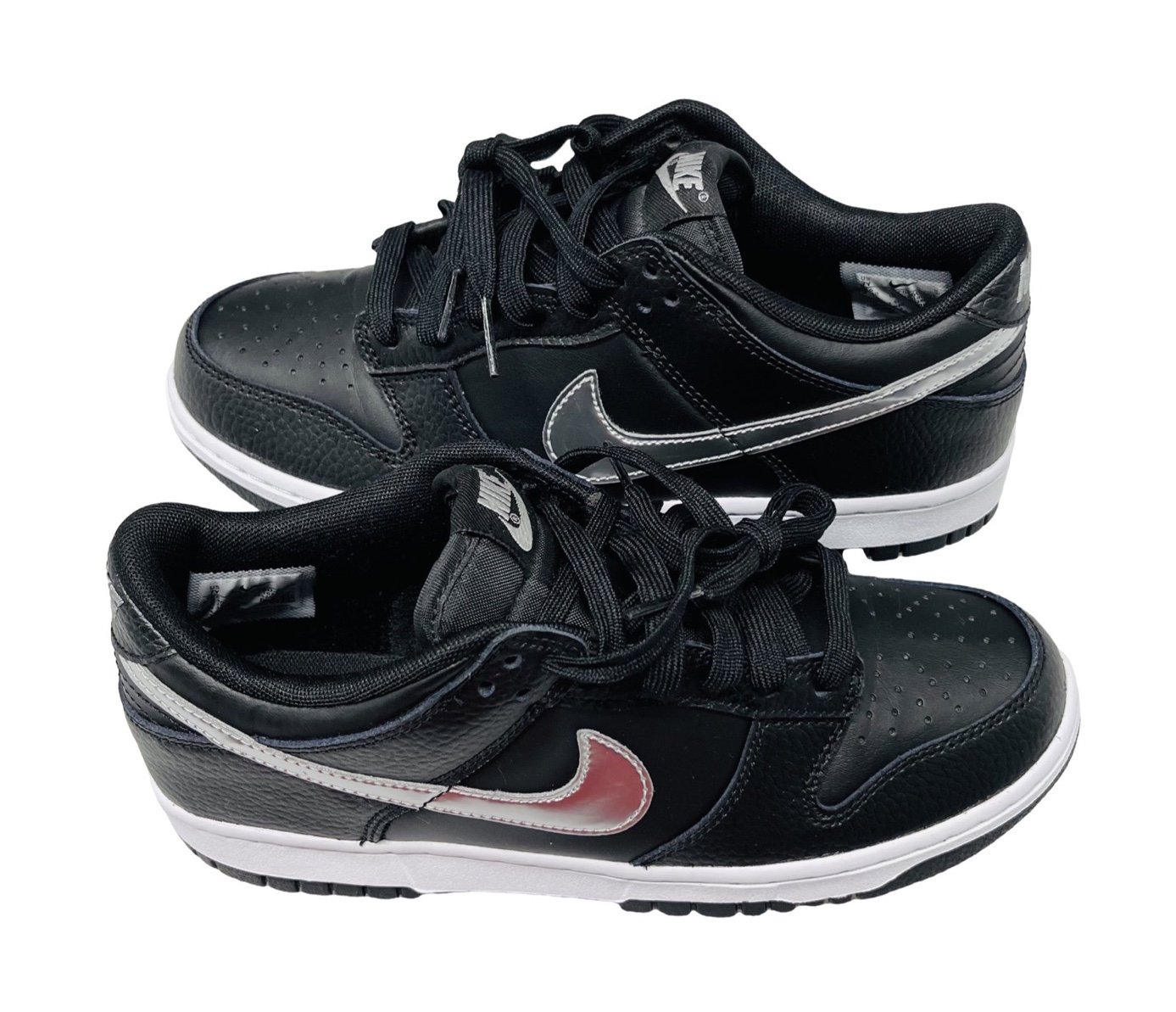 Nike Dunk Low 75th Anniversary Spurs Black/Silver Size 7Y