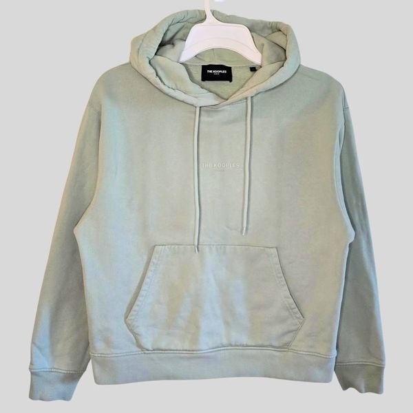 The Kooples Green Cotton Hoodie Women’s FR 1 | Size Small Pullover Sweatshirt