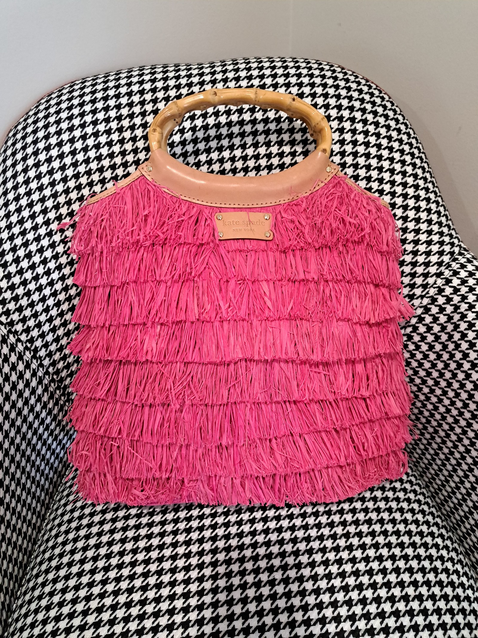 Kate Spade Straw Purse