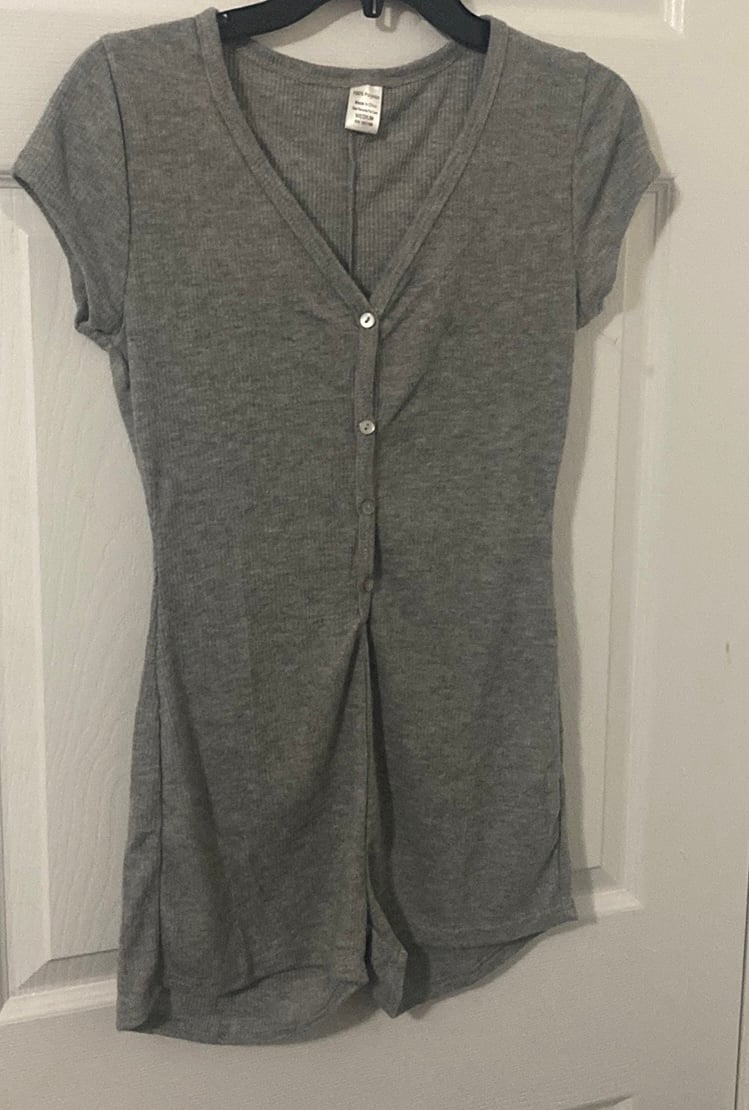 Soft Pajama Romper (size:L)