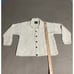 Carraig Donn 100% Wool Sweater Womens S Cable Knit Fisherman Cardigan Off White