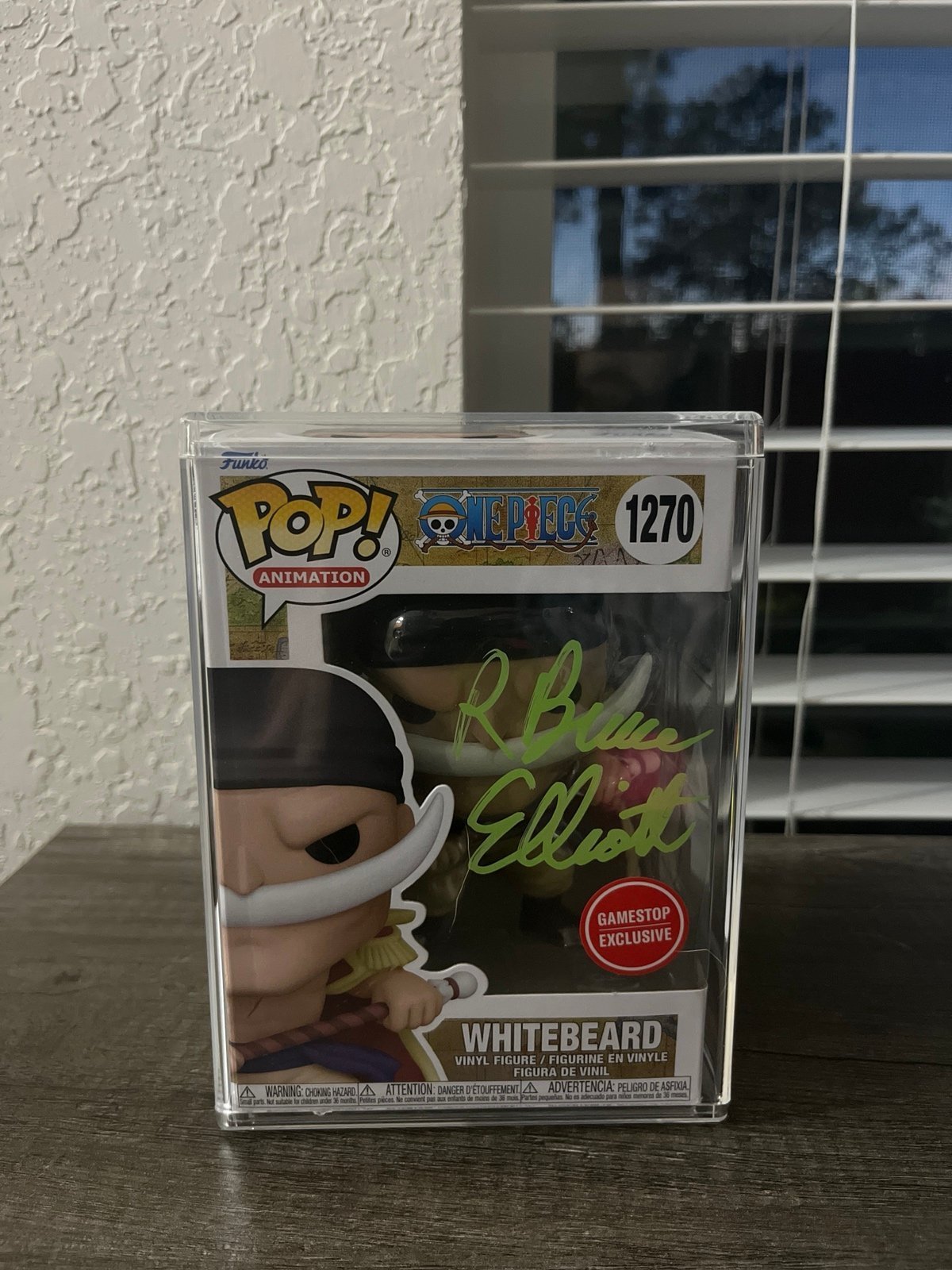 Whitebeard signed Funko Pop