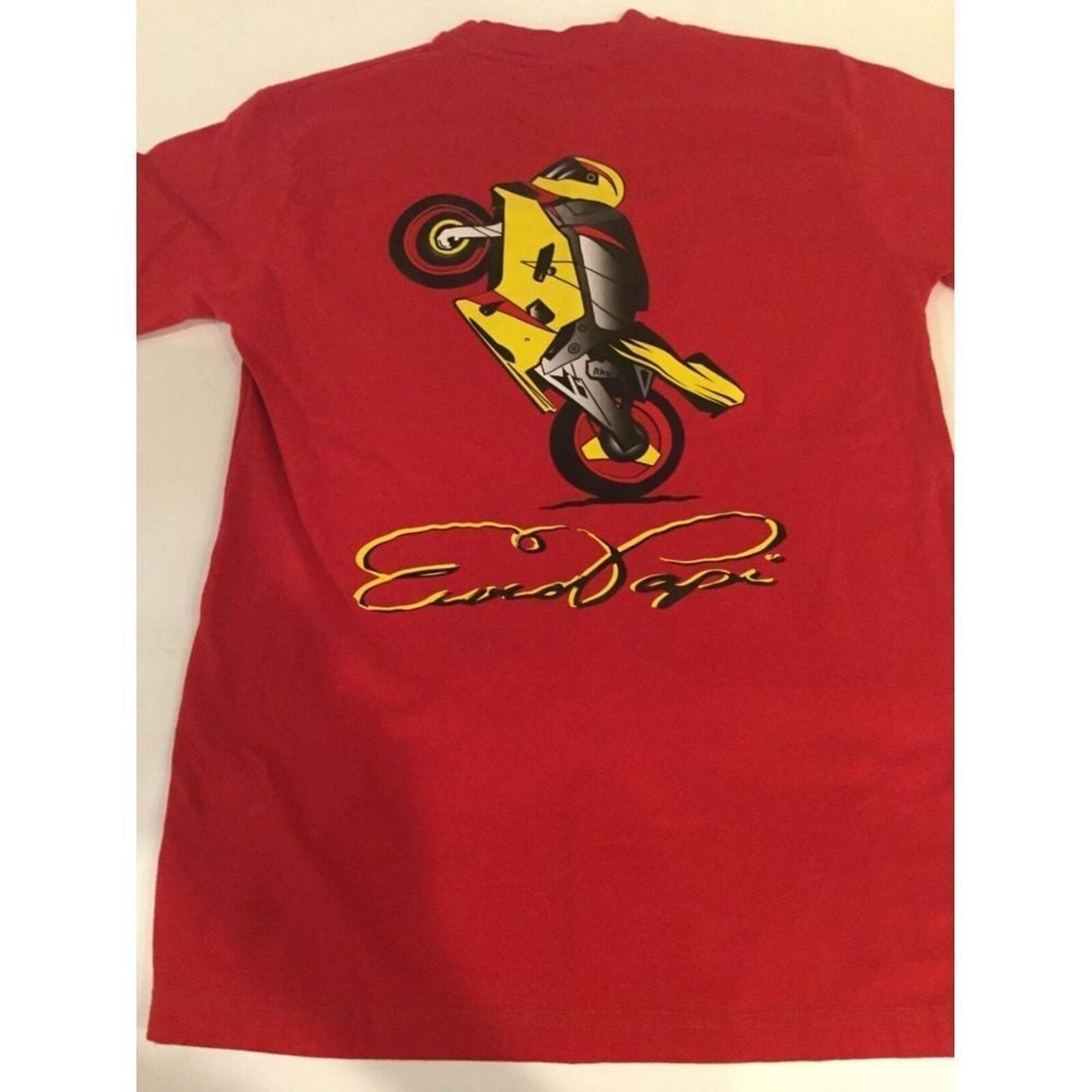 Euro Papi Racing T-shirt short sleeve size M red europe motorcycle mens