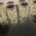 8 Pack Solar Mason Jar Lights Lanterns,Jars & Hangers Included，30LED