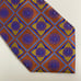 Nordstrom Men's Shop Necktie Orange Gold Blue Geometric 3