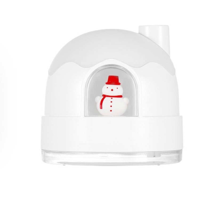 Christmas gifts Snowy house night light humidifier