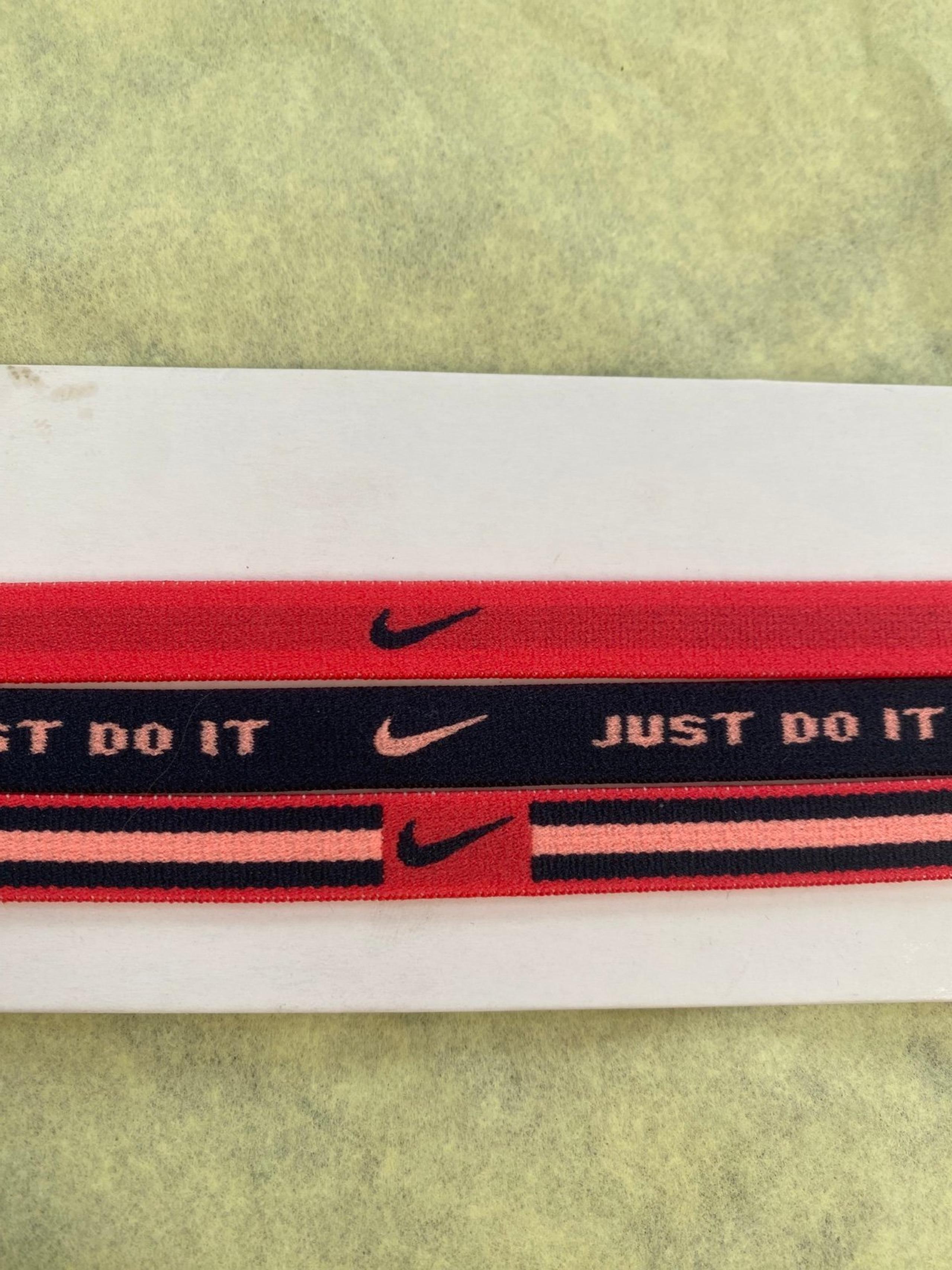 Nike ELASTIC HAIRBANDS 3РК New