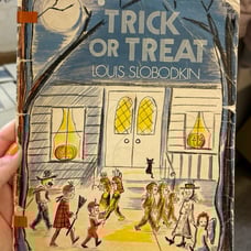 Trick or Treat by Louis Slobodkin 1st Print Paperback 1972 Young Readers Press