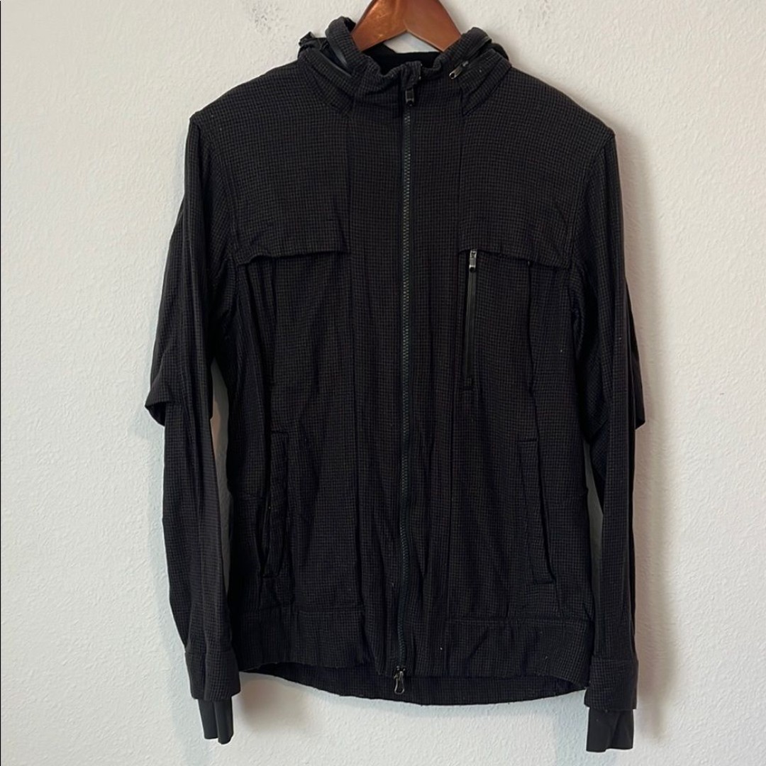 LULULEMON Relay Jacket - Houndstooth Swift Black