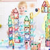 208pcs Kid's Marble Run Premium Set Magnetic Construction Building Blocks Toy