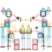 208pcs Kid's Marble Run Premium Set Magnetic Construction Building Blocks Toy