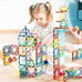 208pcs Kid's Marble Run Premium Set Magnetic Construction Building Blocks Toy