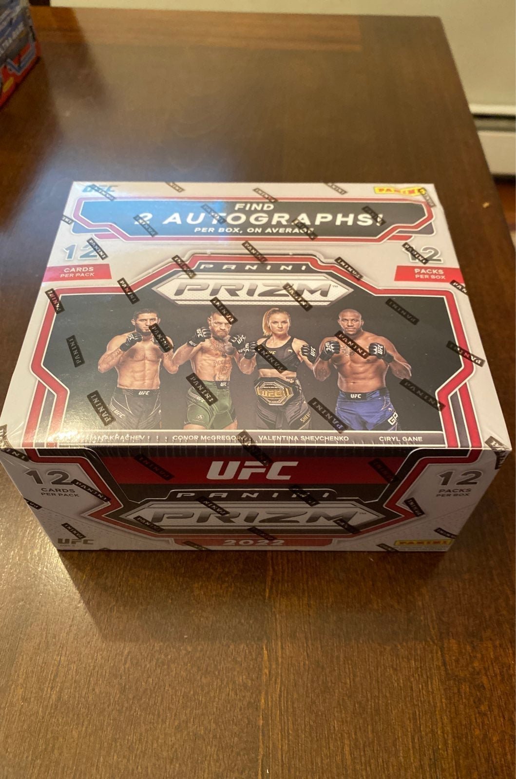 2022 Panini Prizm UFC hobby box