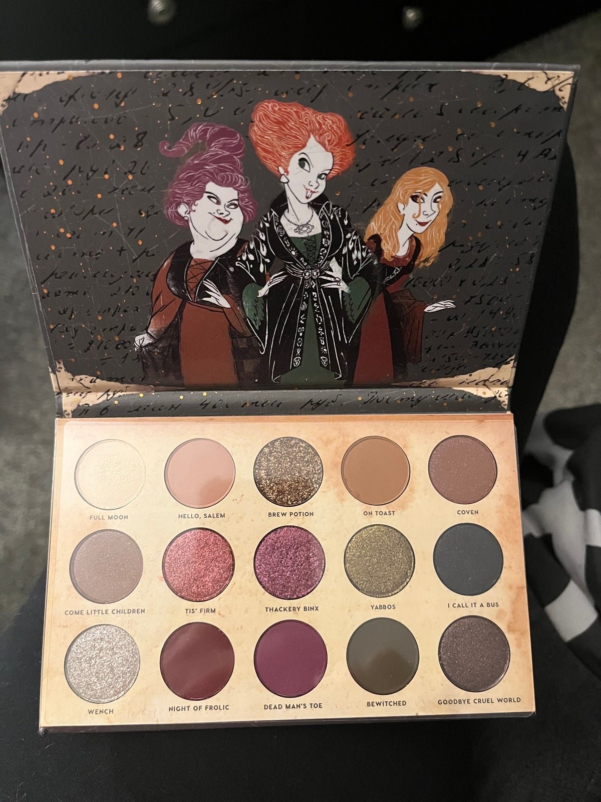 Colourpop Hocus Pocus Palette with Extras