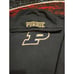 Nike Purdue Boilermakers Embroidered Heavyweight Black Hoodie Pullover Size L