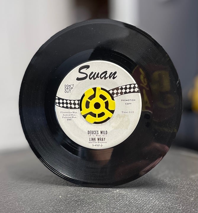 Link Wray & The Raymen - Deuces Wild / Summer Dream, 1964, 7 Promo, ULTRA-RARE!