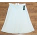 Ralph Lauren vintage midi rayon blend cream skirt size 10