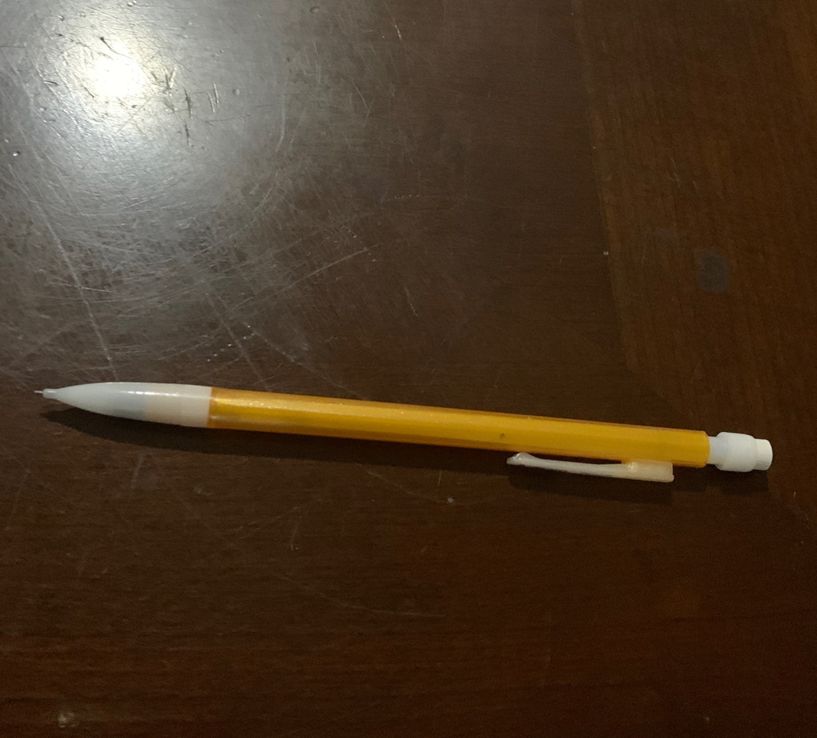 The golden led pencil