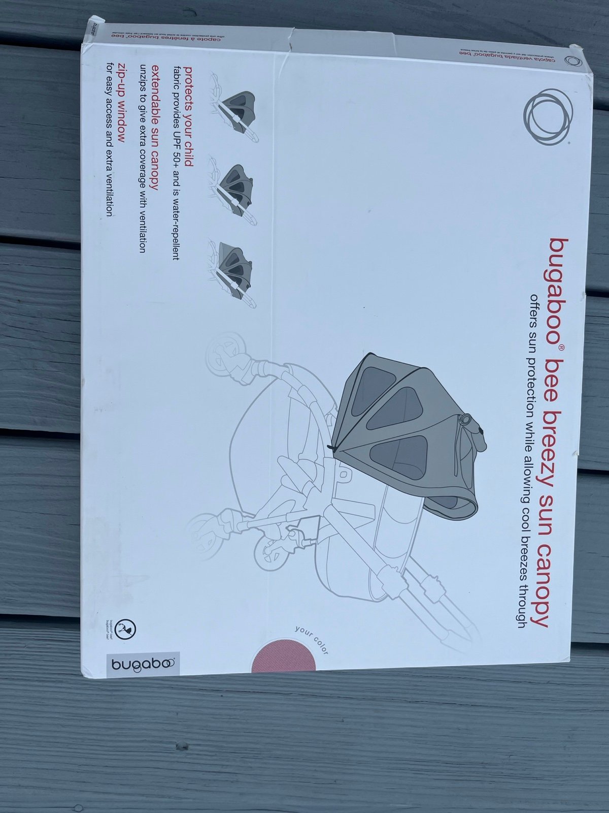 Bugaboo Bee 5 Breezy Sun Canopy