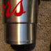 Coors Light Beer Double Sided Logo 22 oz Reusable Aluminum Cup Set Of 4 NEW