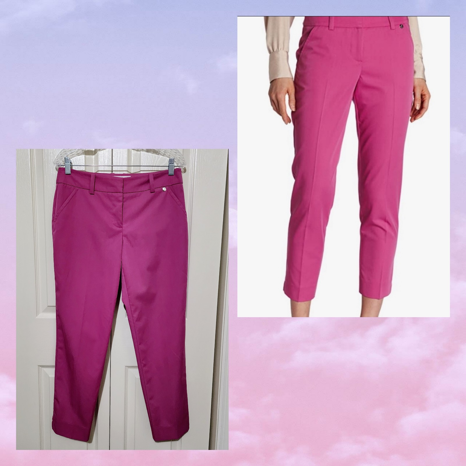 Trina Turk Violeta Cropped Pants Sz 6