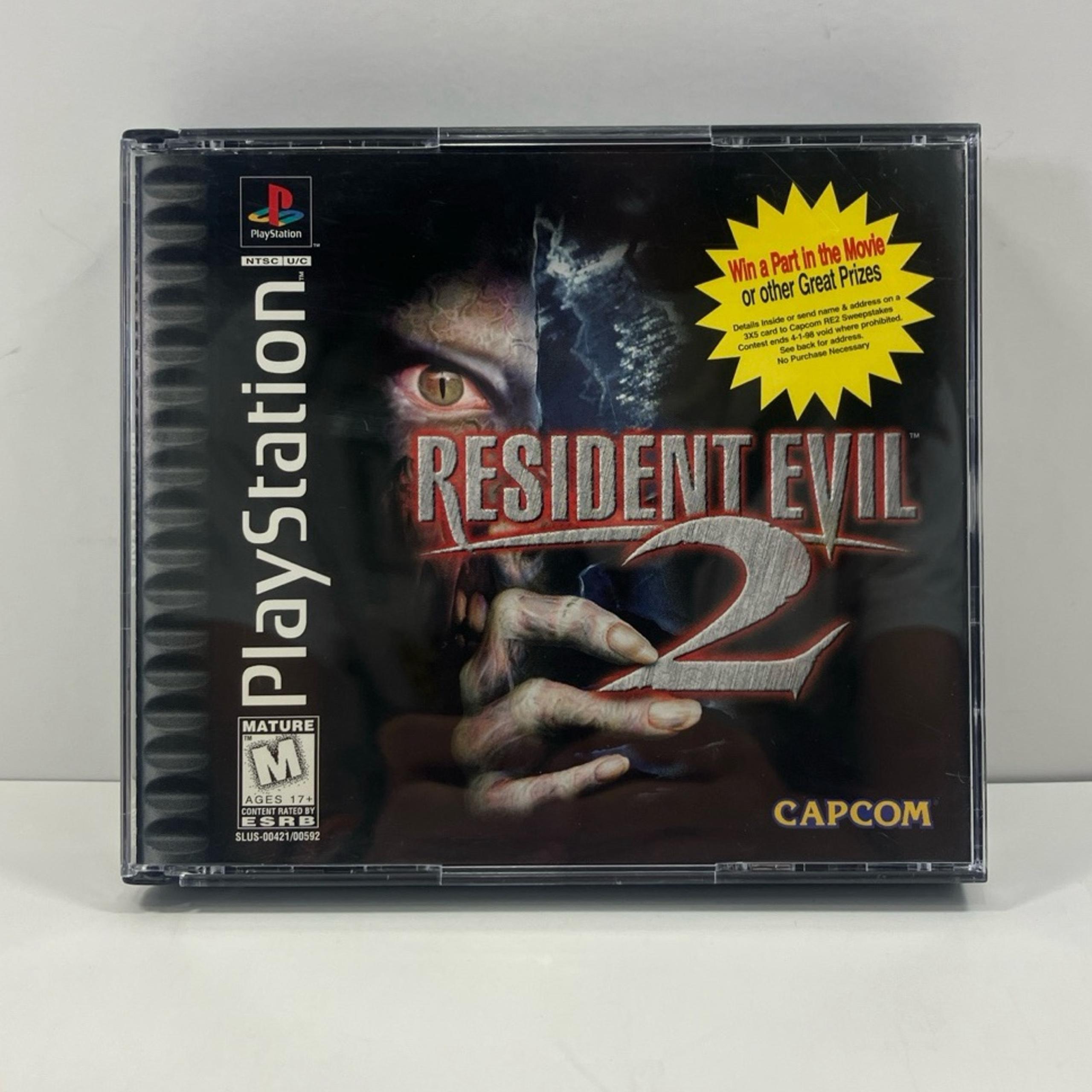 Resident Evil 2 for Sony Playstation 1/PS1 (Case & Artwork Only)