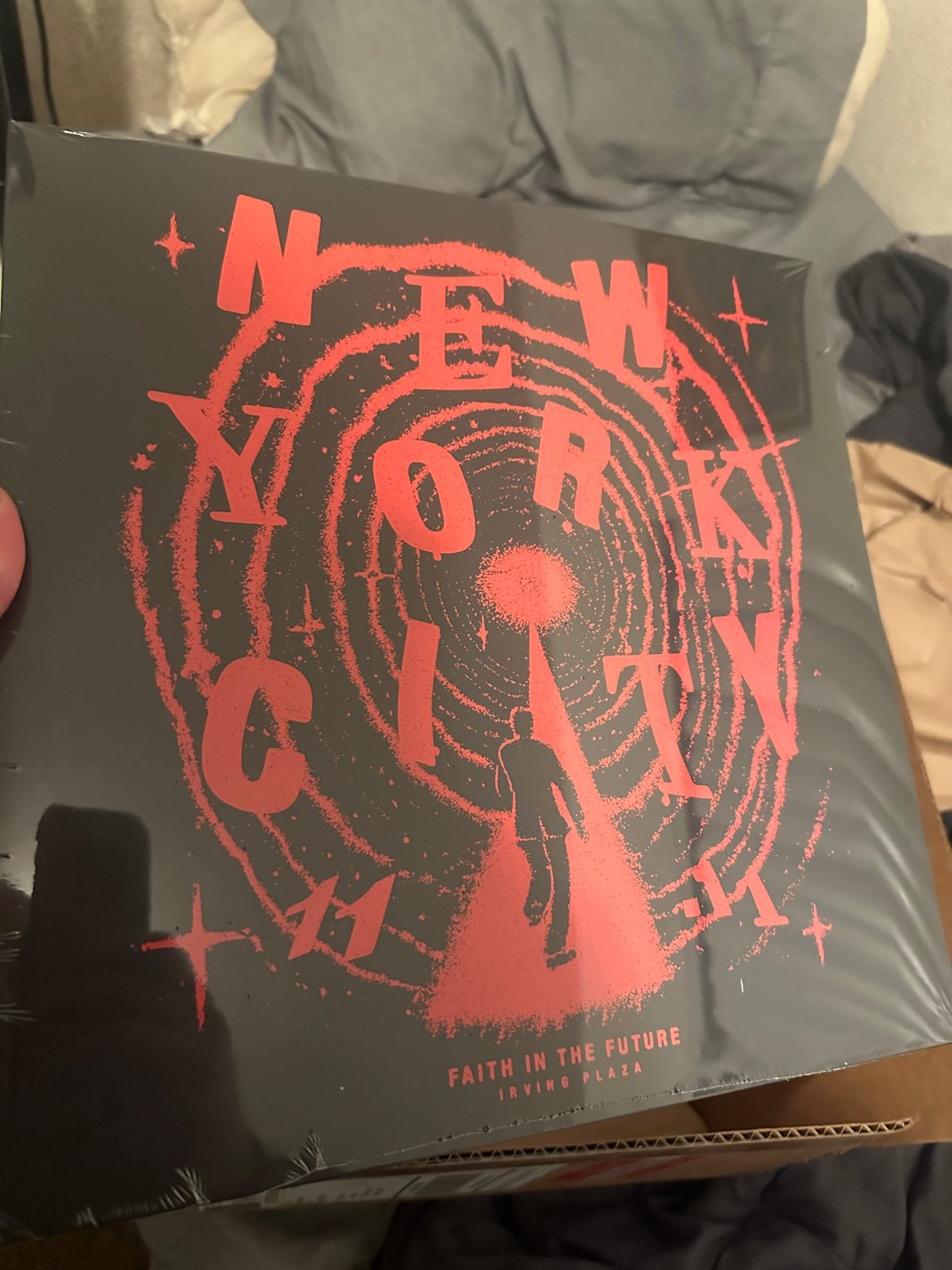 Louis Tomlinson faith in the future Limited Edition NY pop up Vinyl lp record