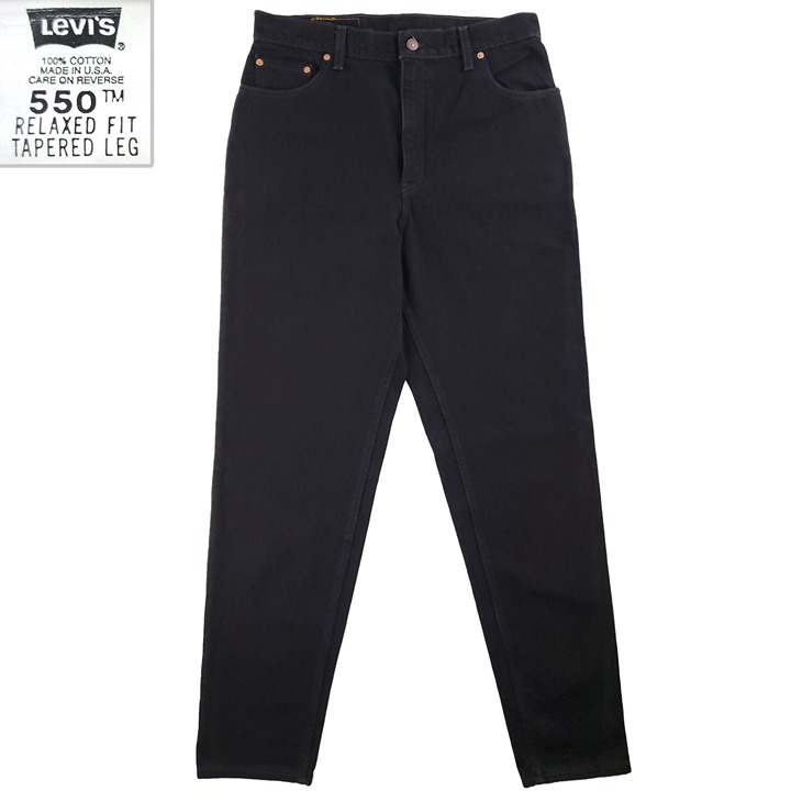 Levi's 550 Jeans Vintage 90s USA High Waist Relaxed Tapered Denim Women 14 34x33